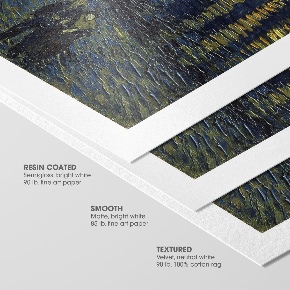 Starry Night Over the Rhône Canvas Print