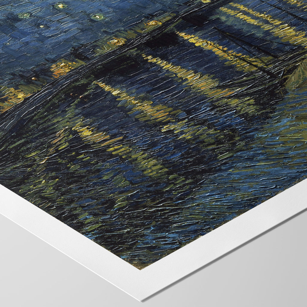 Starry Night Over the Rhône Canvas Print