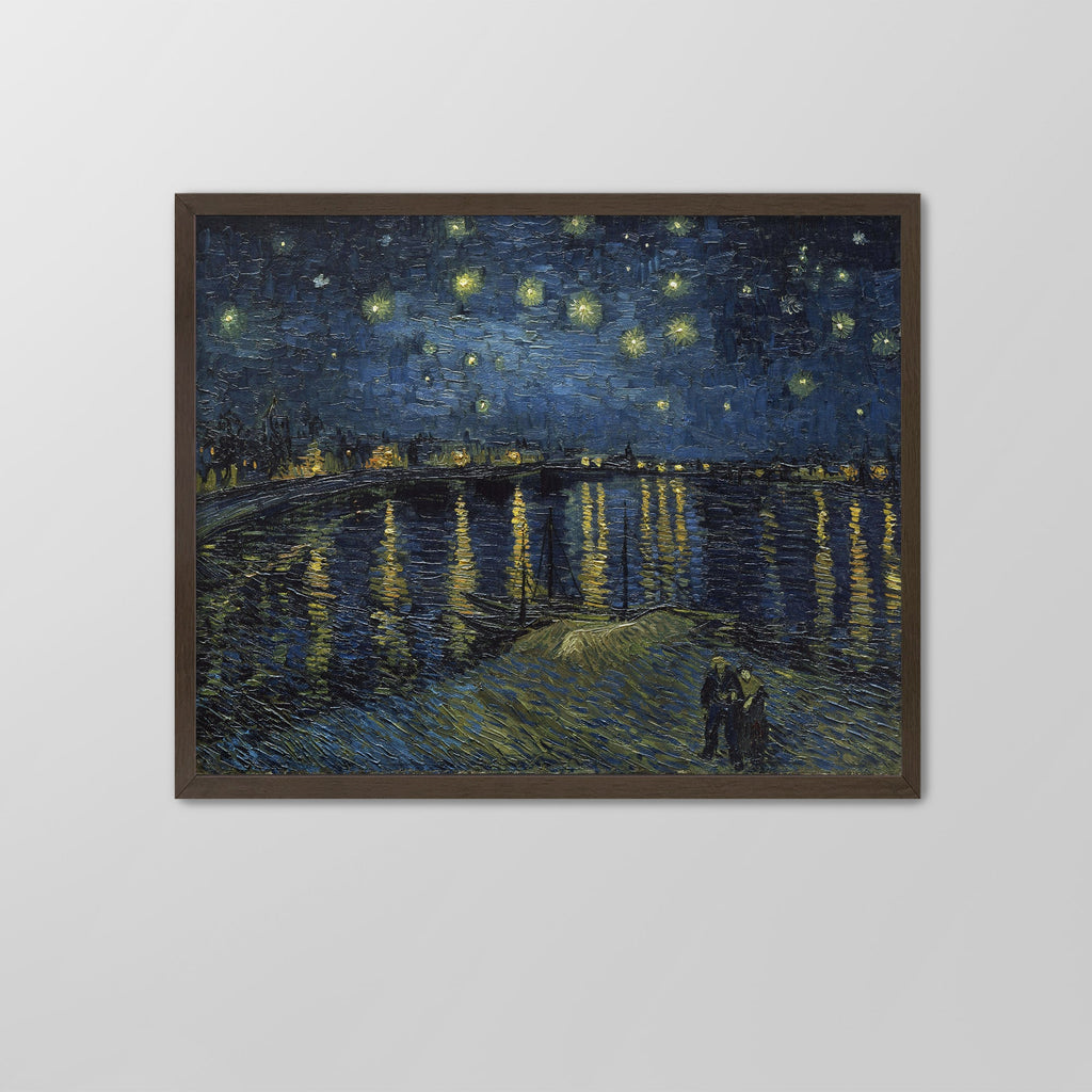 Starry Night Over the Rhône Canvas Print