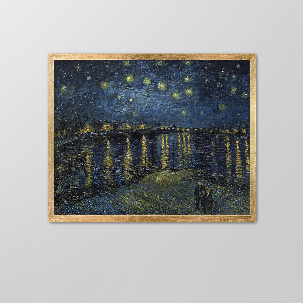 Starry Night Over the Rhône Canvas Print