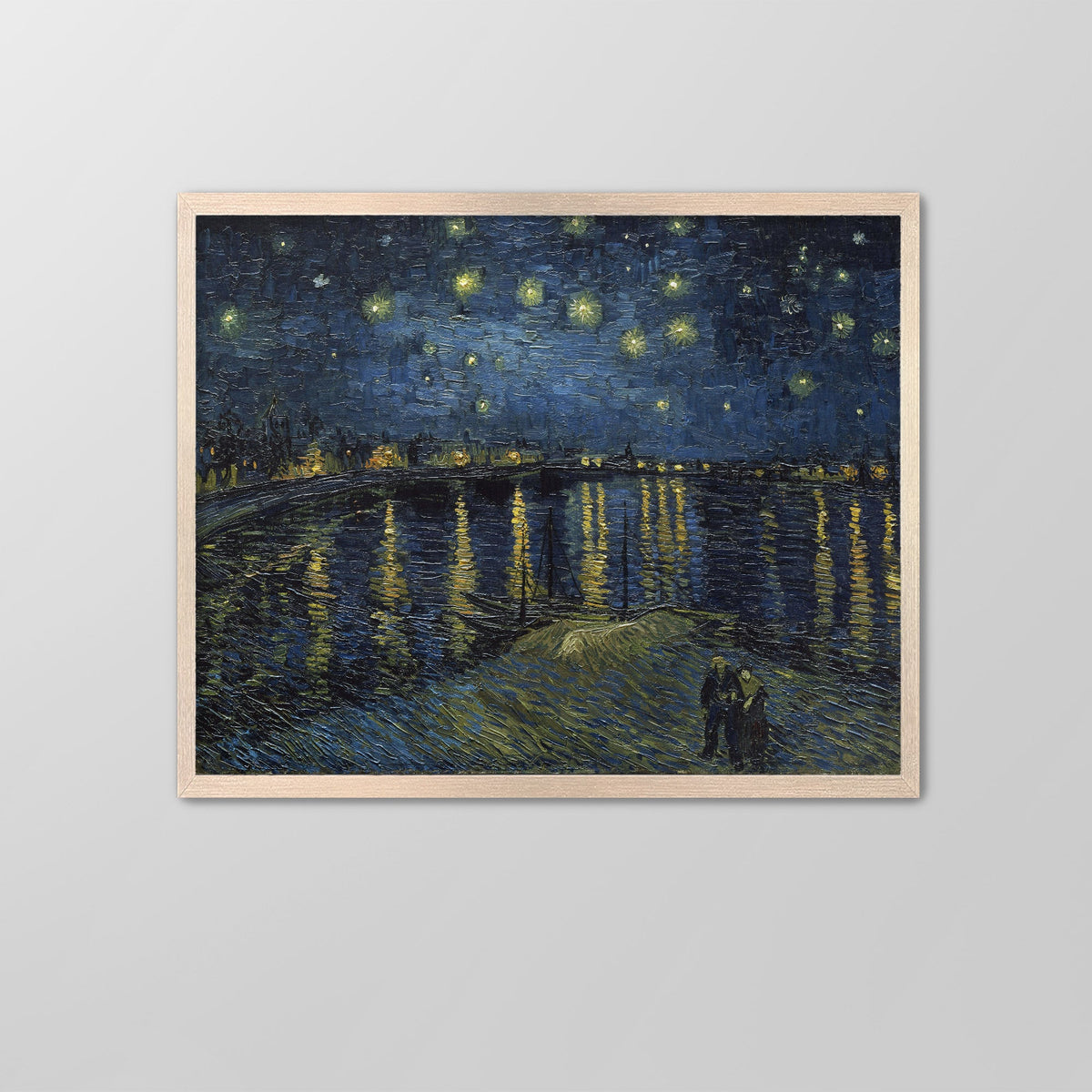 Starry Night Over the Rhône Canvas Print