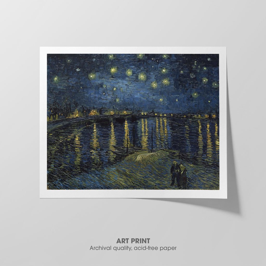 Starry Night Over the Rhône Canvas Print