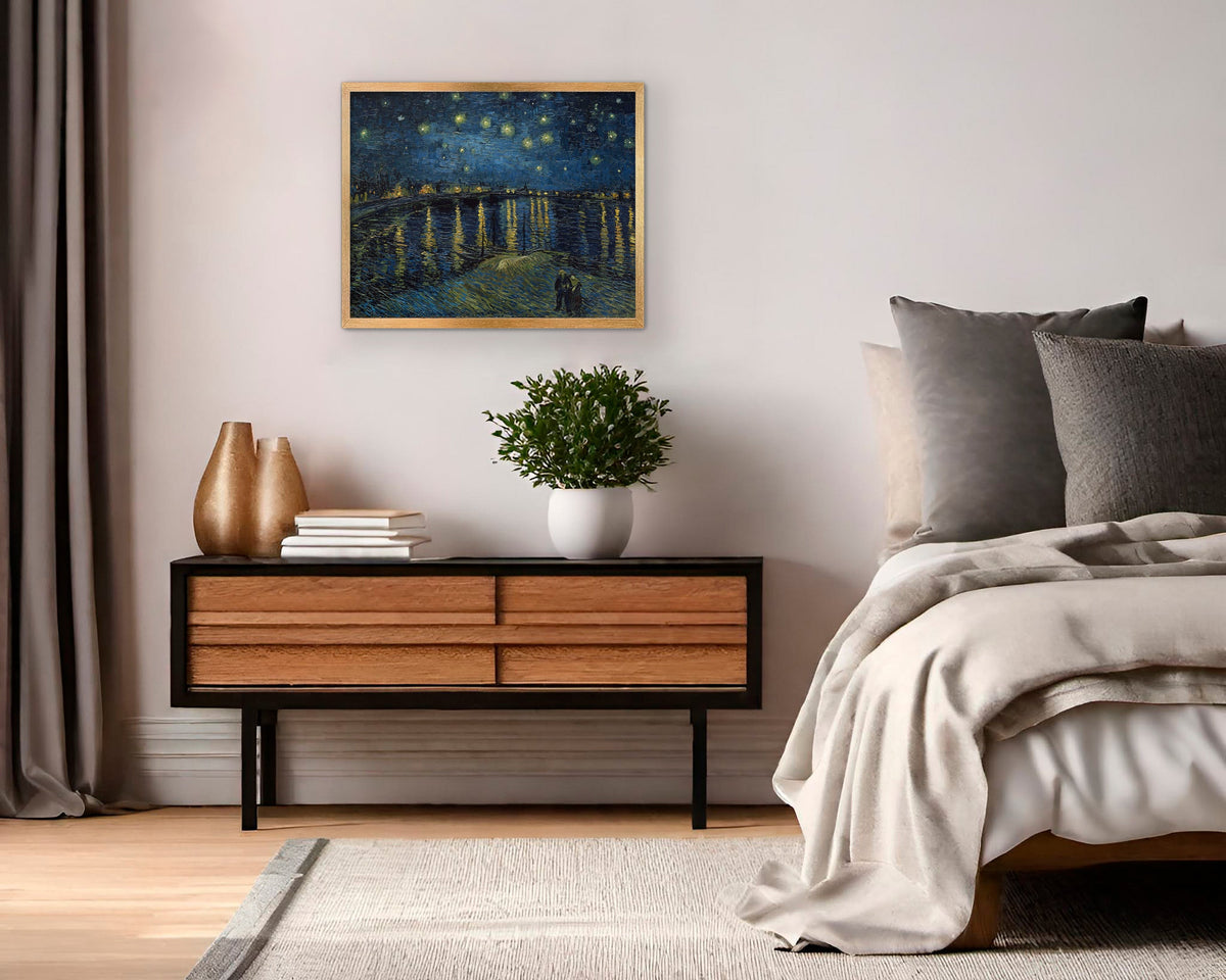 Starry Night Over the Rhône Canvas Print