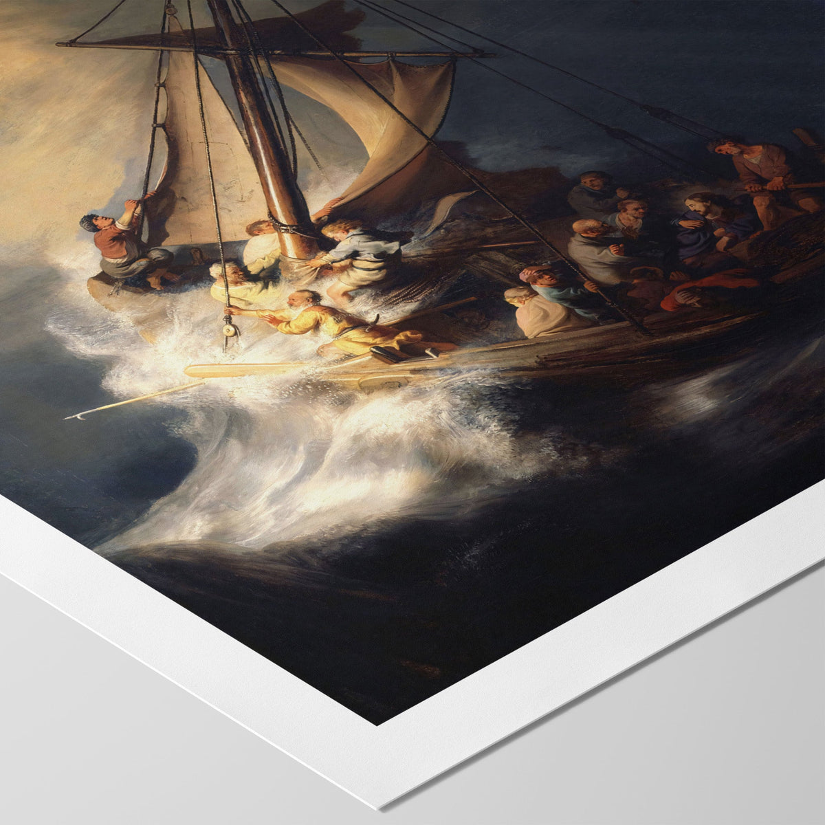 Storm on the Sea Canvas Print