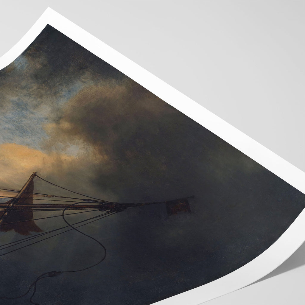 Storm on the Sea Canvas Print
