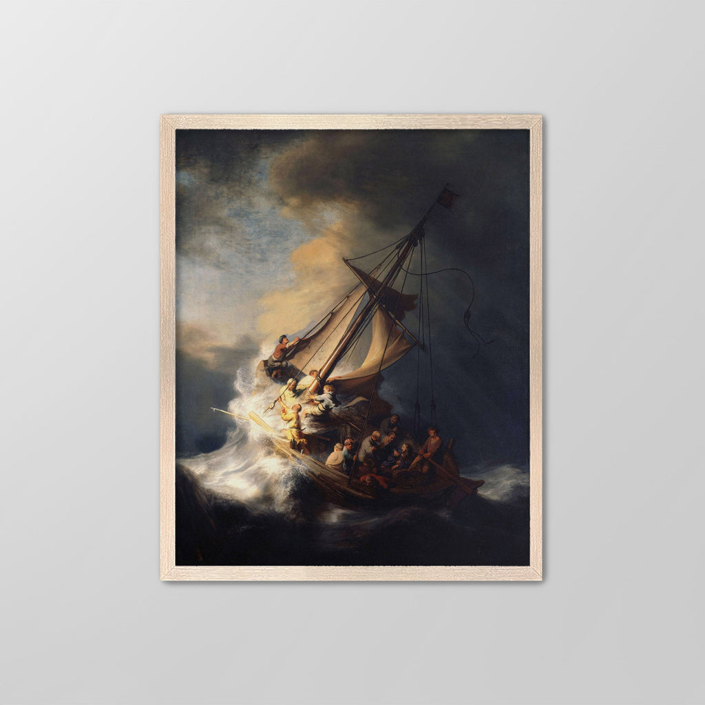 Storm on the Sea Canvas Print