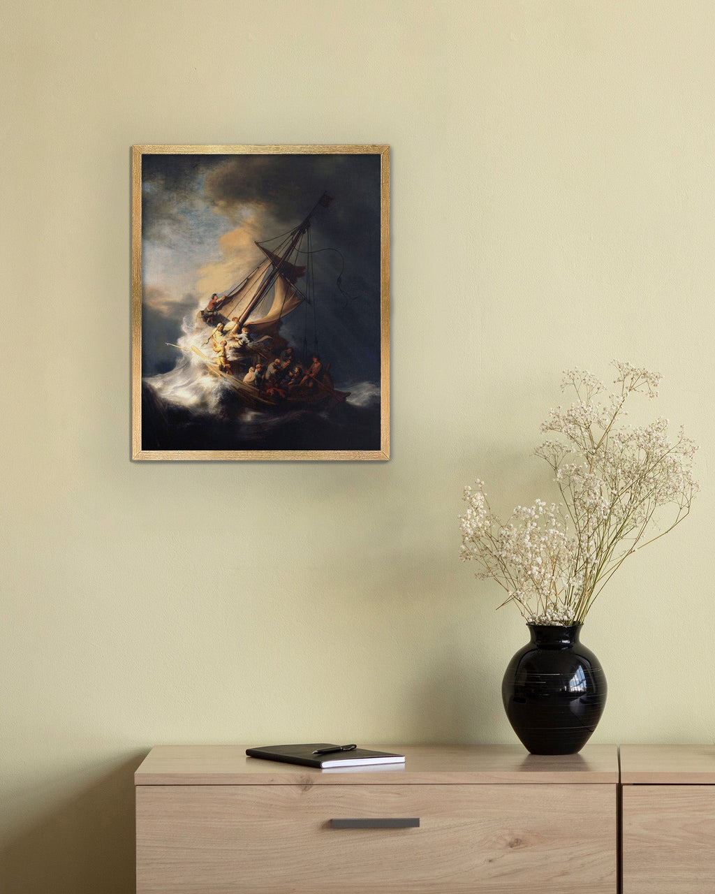 Storm on the Sea Canvas Print