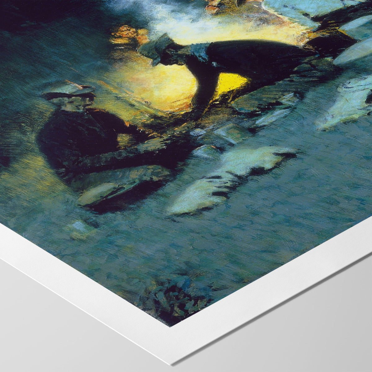 Hunter's Supper Canvas Print