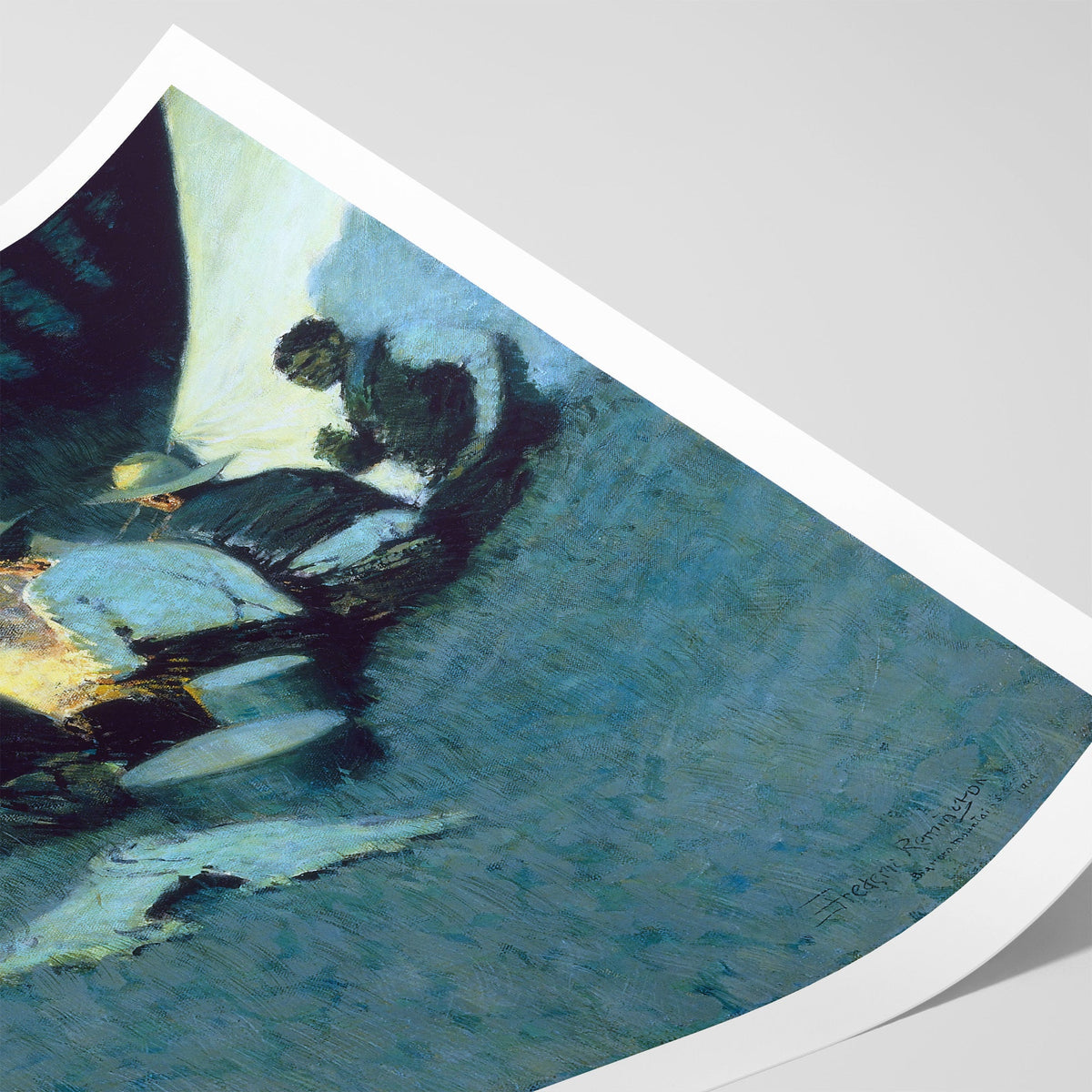 Hunter's Supper Canvas Print