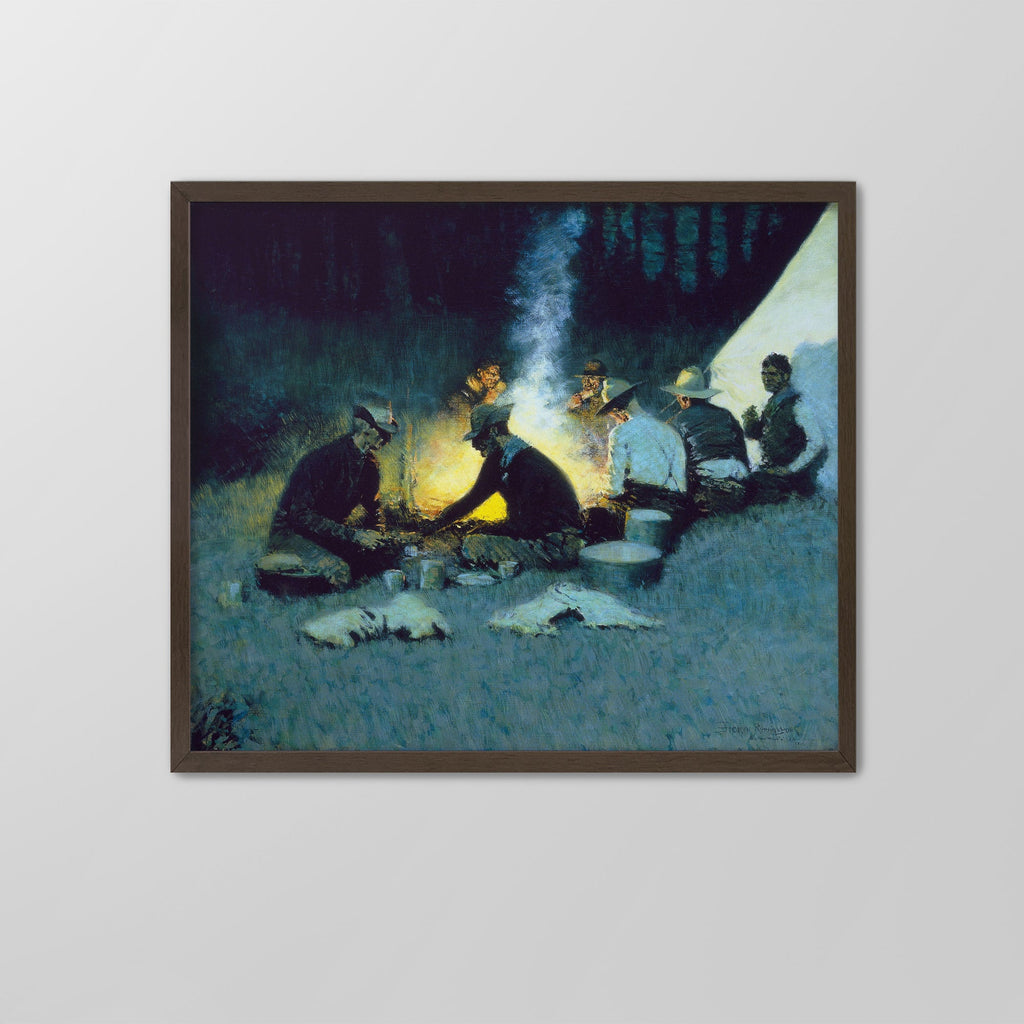 Hunter's Supper Canvas Print