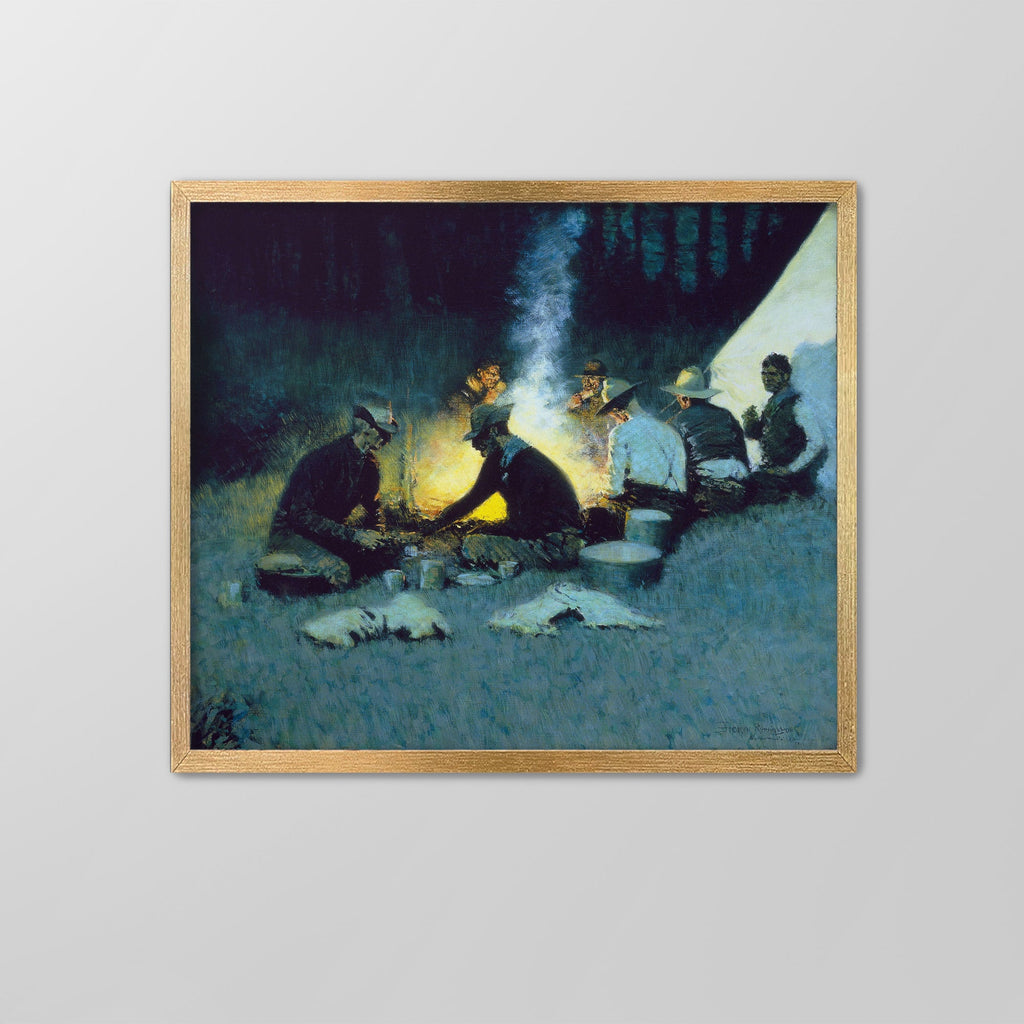 Hunter's Supper Canvas Print