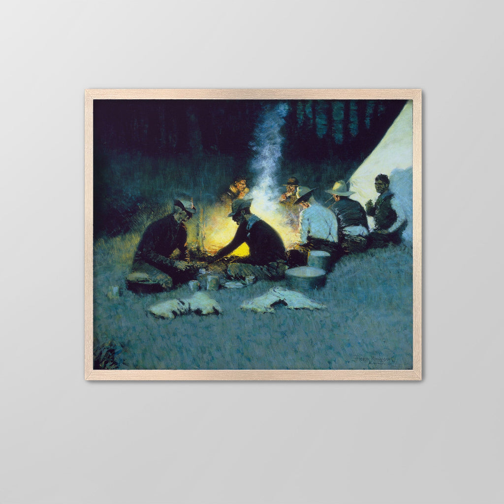 Hunter's Supper Canvas Print