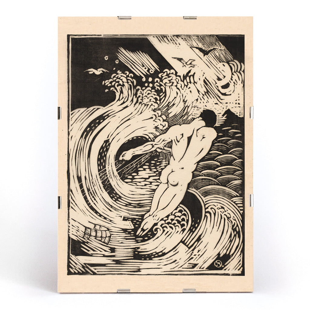Le pêcheur Canvas Print