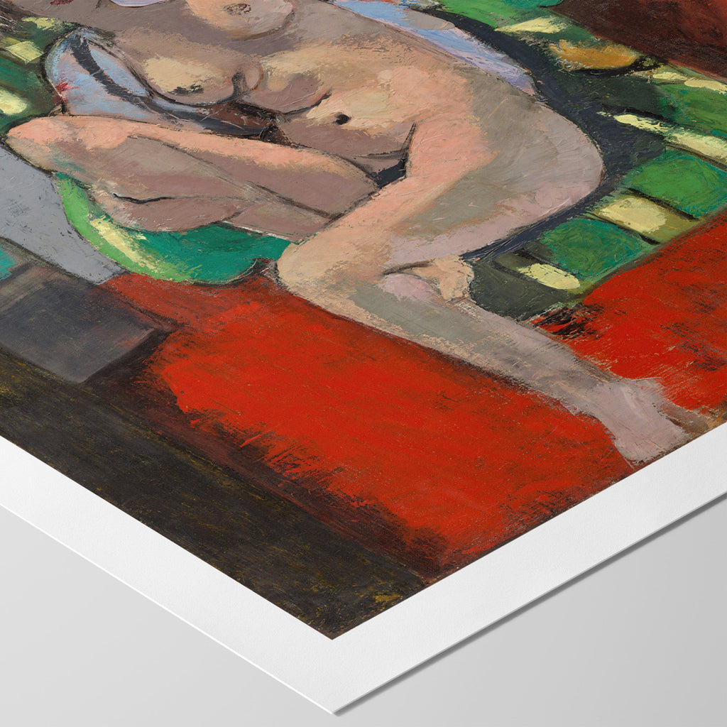 Odalisque with a Tambourine Canvas Print