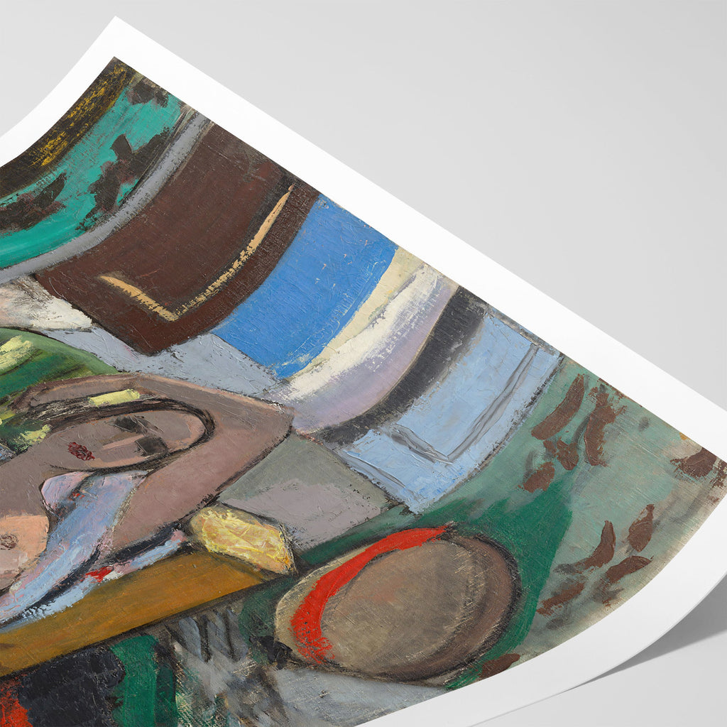 Odalisque with a Tambourine Canvas Print