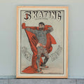 Skating de la Rue Blanche Poster by Moryarty - Oil Painting canvas print