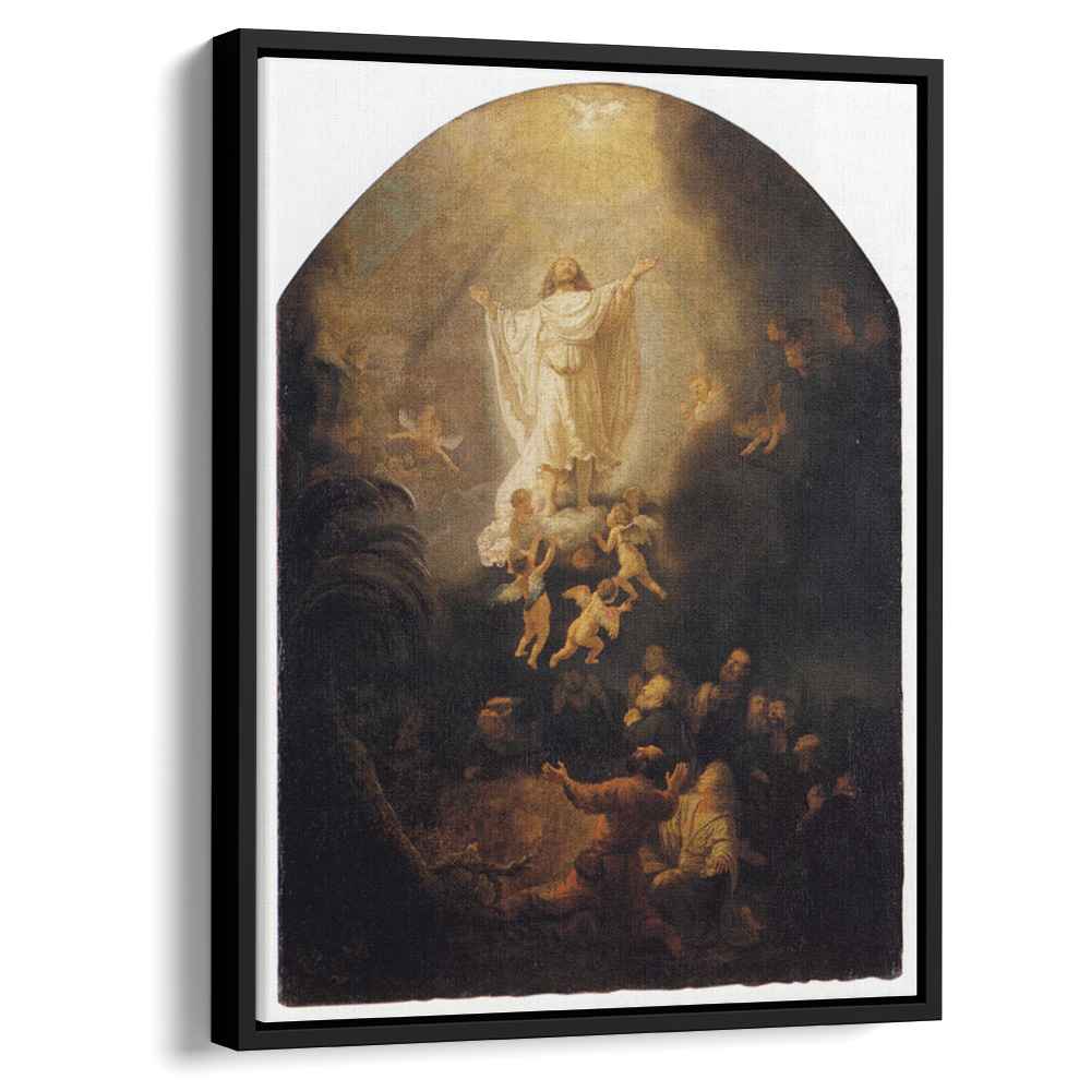 The Ascension Of Christ 1636 by Rembrandt by Rembrandt - Baroque canvas print