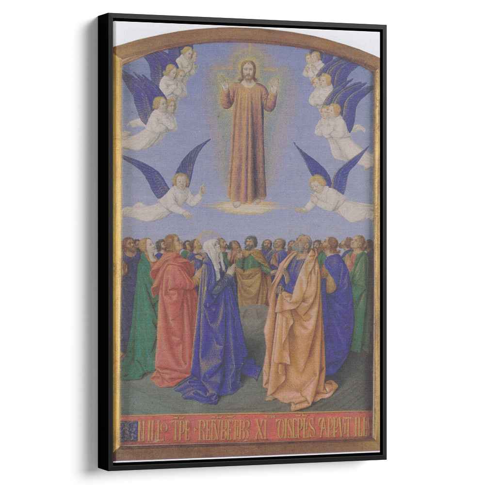 The Ascension of the Holy Spirit 1455 by Jean Fouquet by Jean Fouquet - Oil Painting canvas print