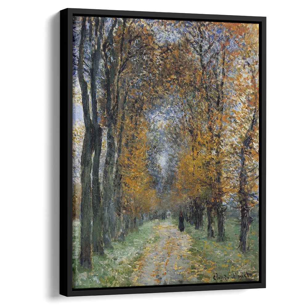 The Avenueby Claude Monet Canvas Print