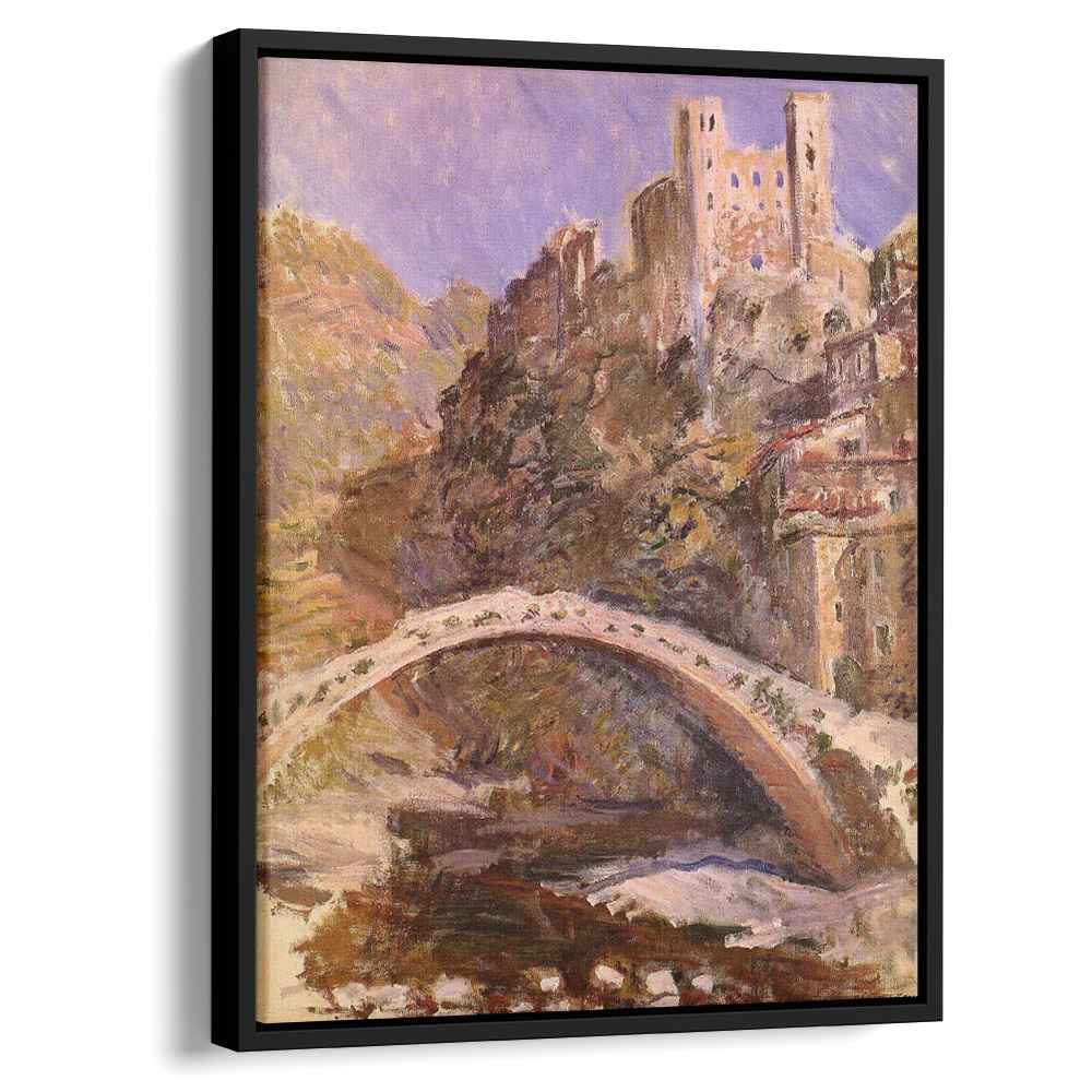The Castle of Dolceacquaby Claude Monet Canvas Print