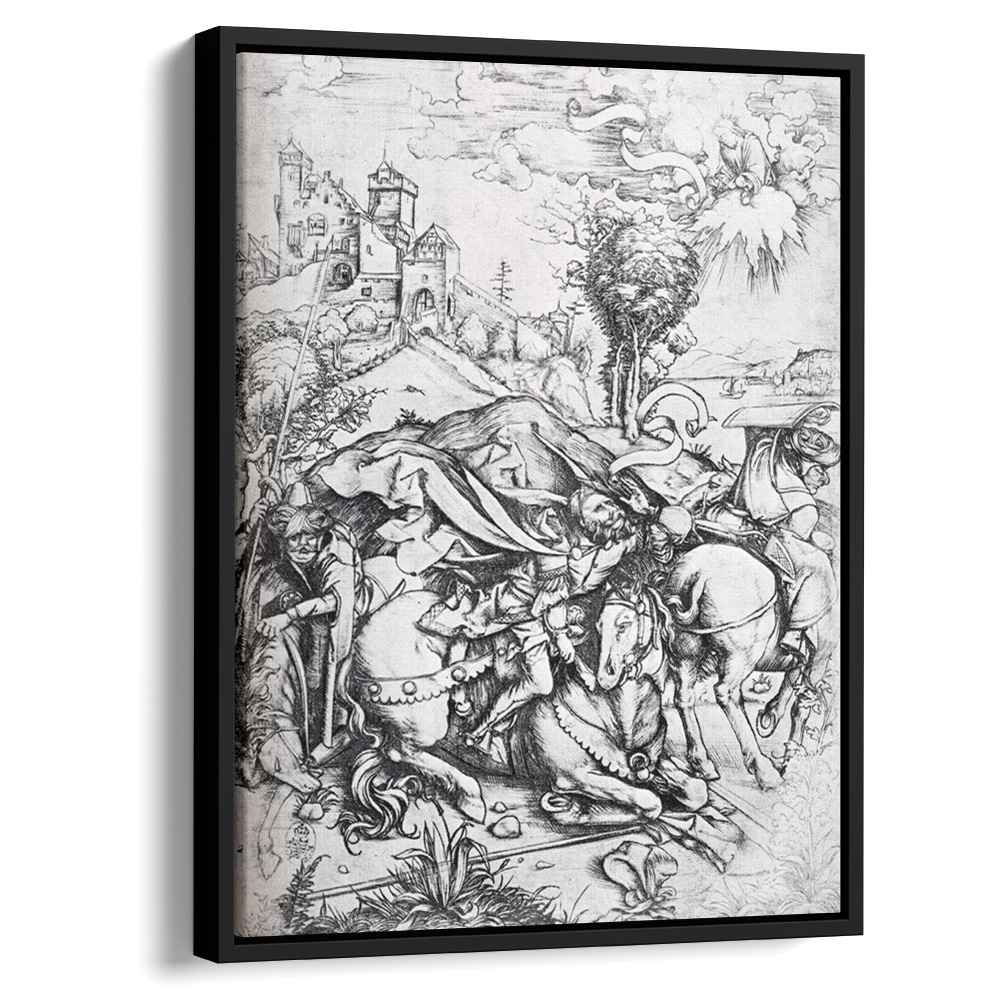 The Conversion Of St. Paulby Albrecht Durer Canvas Print
