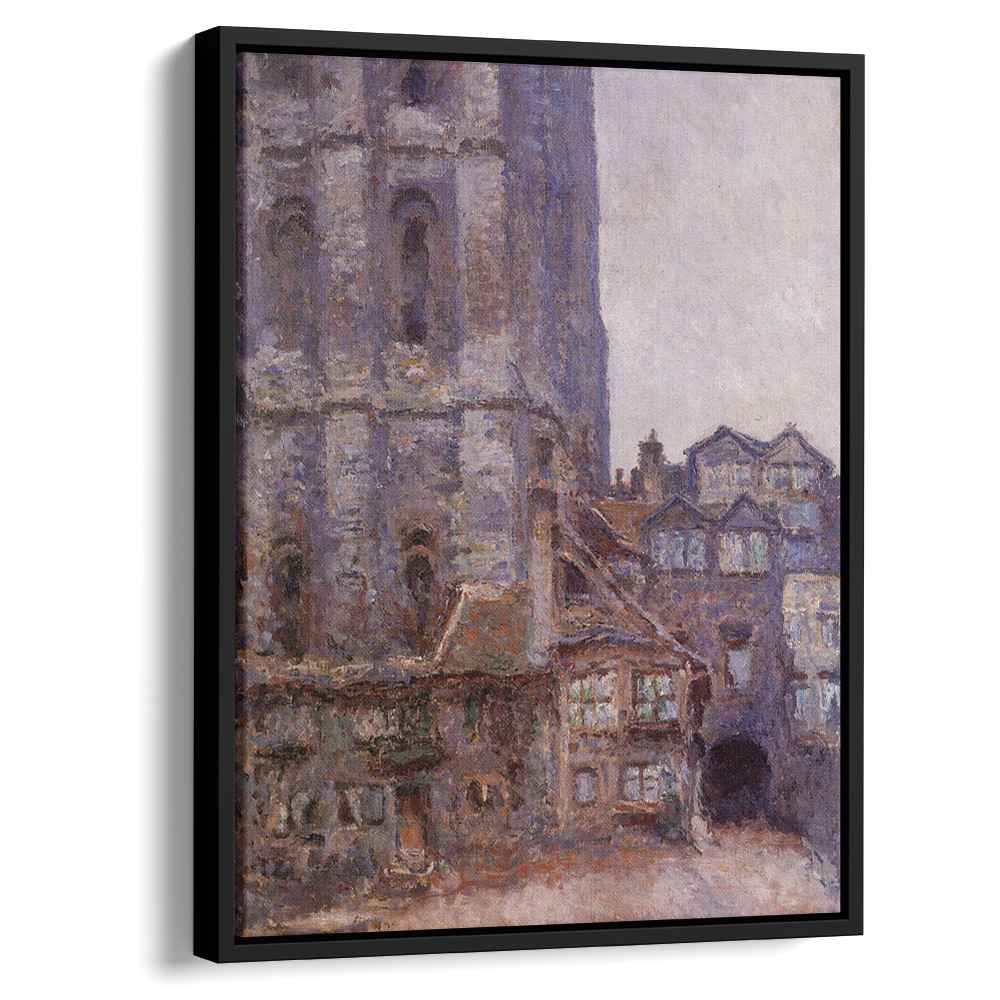 The Cour d'Albane, Grey Weather Canvas Print