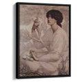 The Daydreamby Dante Gabriel Rossetti Canvas Print