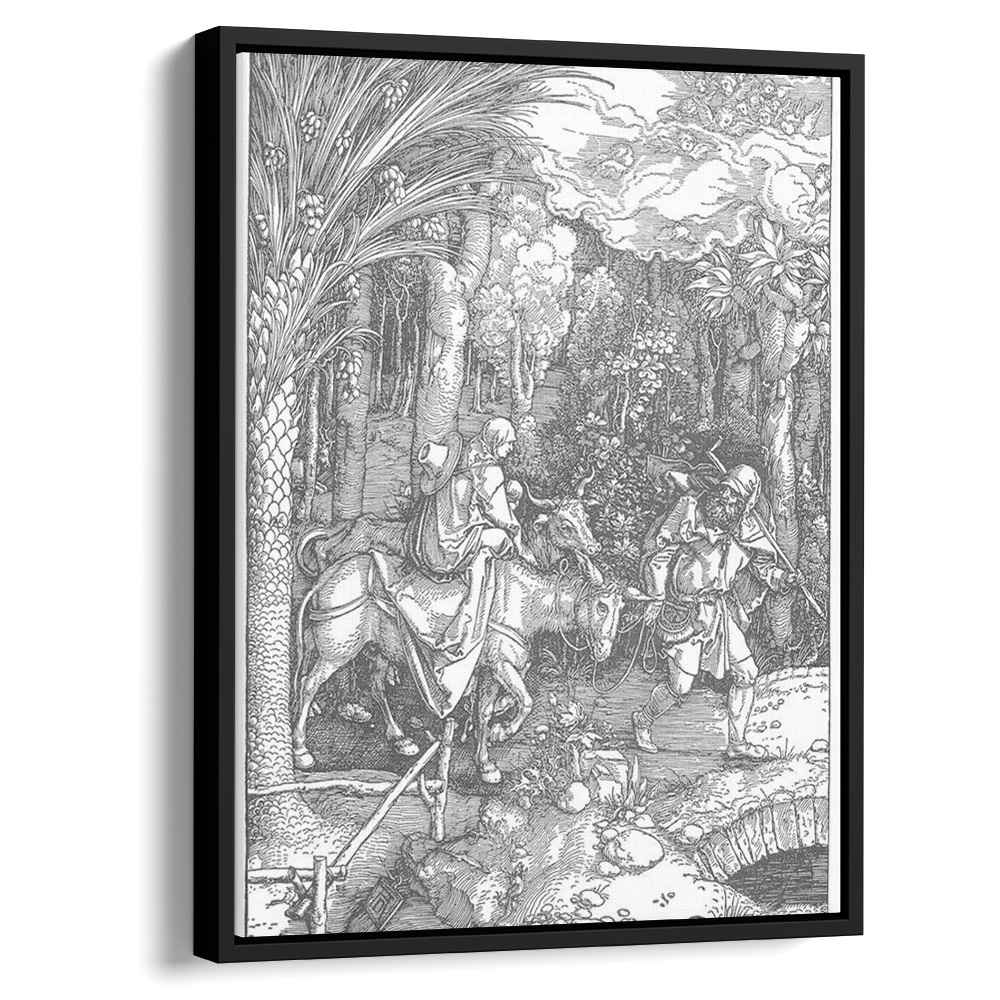 The Flight into Egypt 1511 by Albrecht Durer by Albrecht Durer - Renaissance canvas print