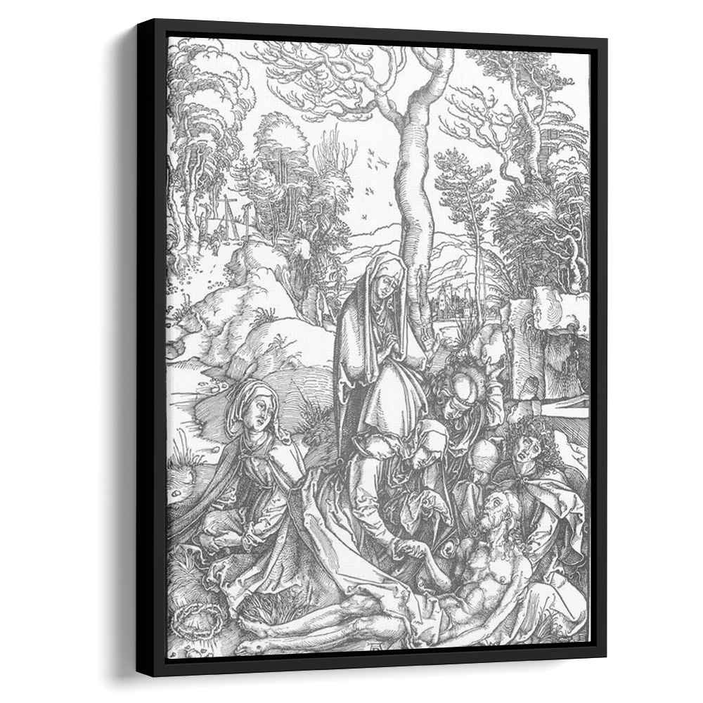 The Lamentation for Christ 1510 by Albrecht Durer by Albrecht Durer - Renaissance canvas print