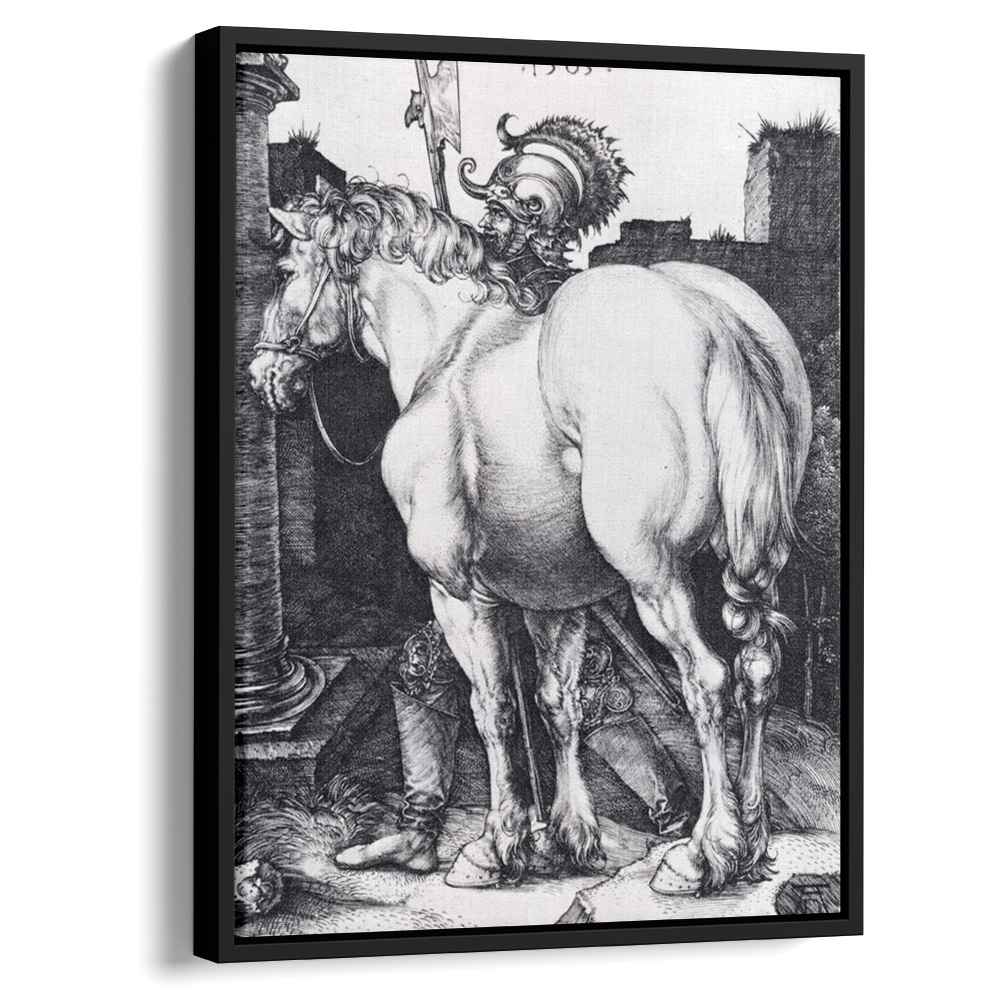 The Large Horseby Albrecht Durer Canvas Print