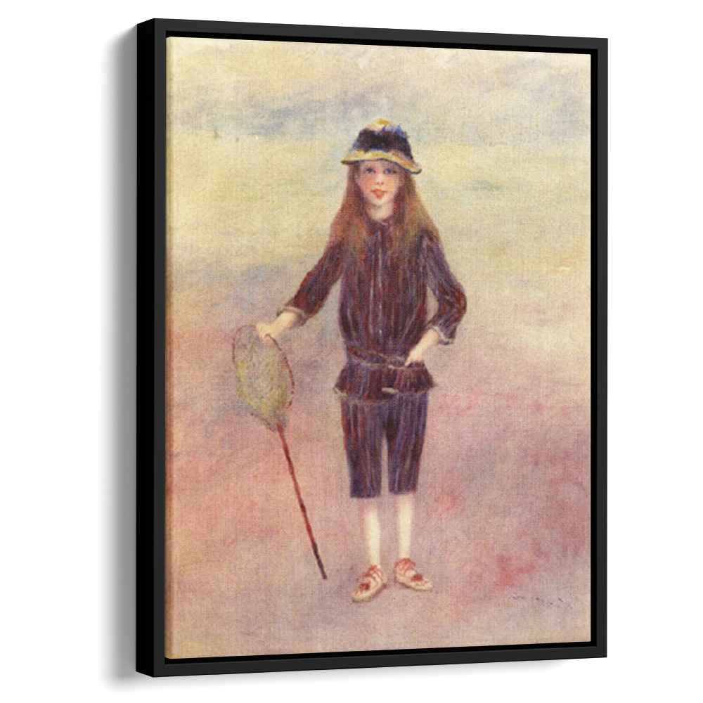 The Little Fishergirlby Pierre-Auguste Renoir Canvas Print