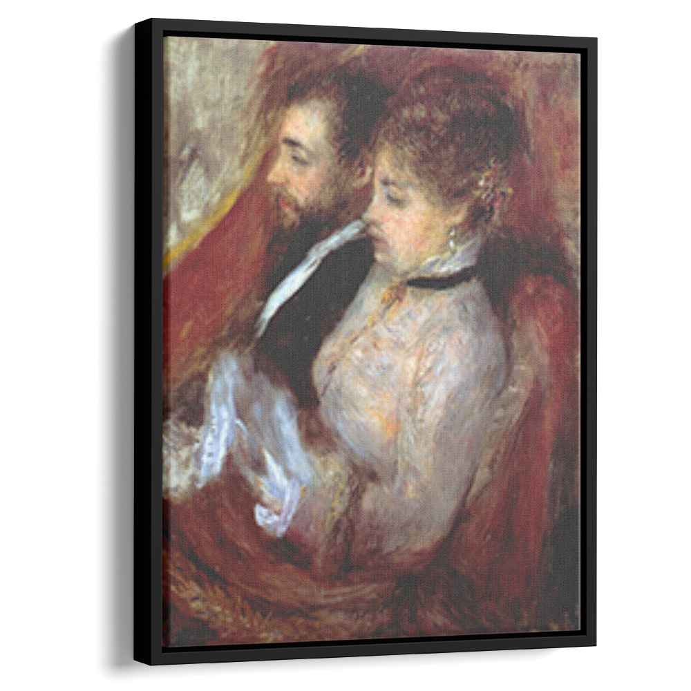 The little theater boxby Pierre-Auguste Renoir Canvas Print