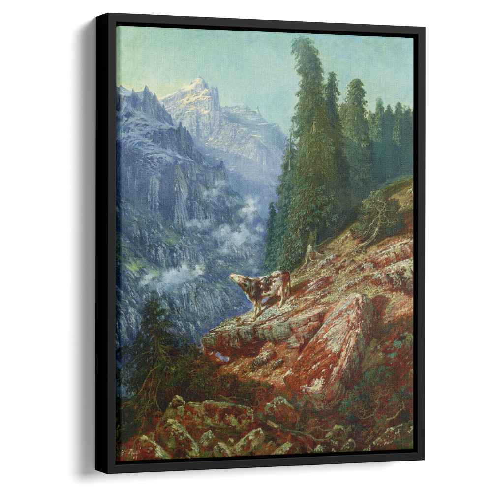 The Lost Cowby Gustave Dore Canvas Print