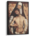 The Man of Sorrows in the Arms of the Virginby Hans Memling Canvas Print