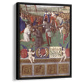 The Martyrdom of St. James the Great 1445 by Jean Fouquet by Jean Fouquet - Oil Painting canvas print