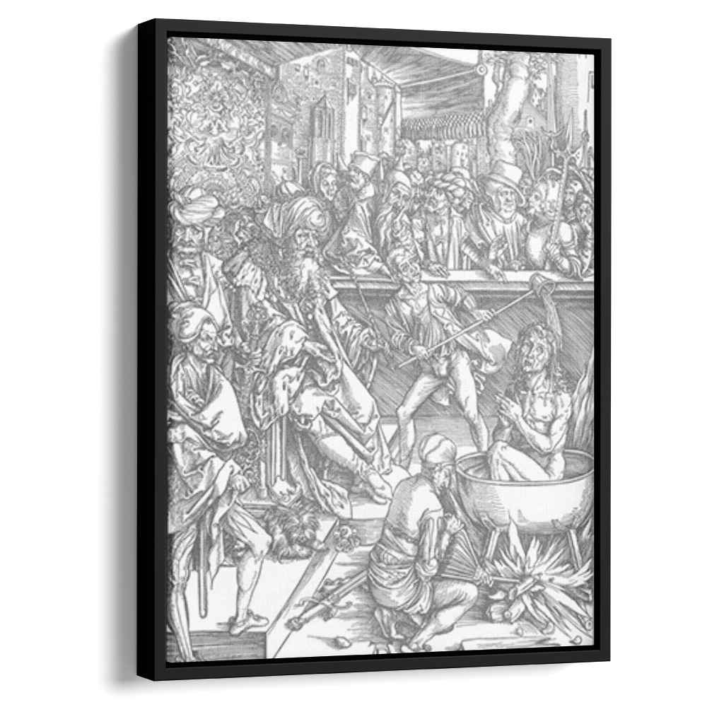 The Martyrdom of St John the Evangelist 1498 by Albrecht Durer by Albrecht Durer - Renaissance canvas print