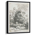 The pancake womanby Rembrandt Canvas Print