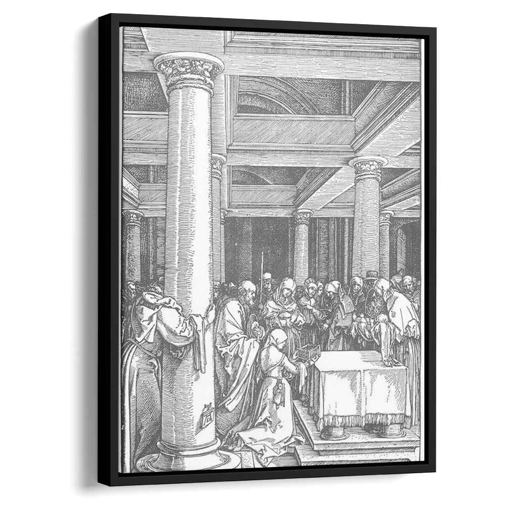 The Presentation of Christ in the Temple 1505 by Albrecht Durer by Albrecht Durer - Renaissance canvas print