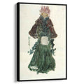 The Red Capeby Maurice Prendergast Canvas Print