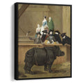 Clara the Rhinocerosby Pietro Longhi Canvas Print