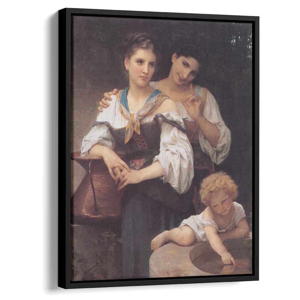 The Secretby William-Adolphe Bouguereau Canvas Print