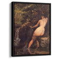 The Source (Bather at the Source)by Gustave Courbet Canvas Print