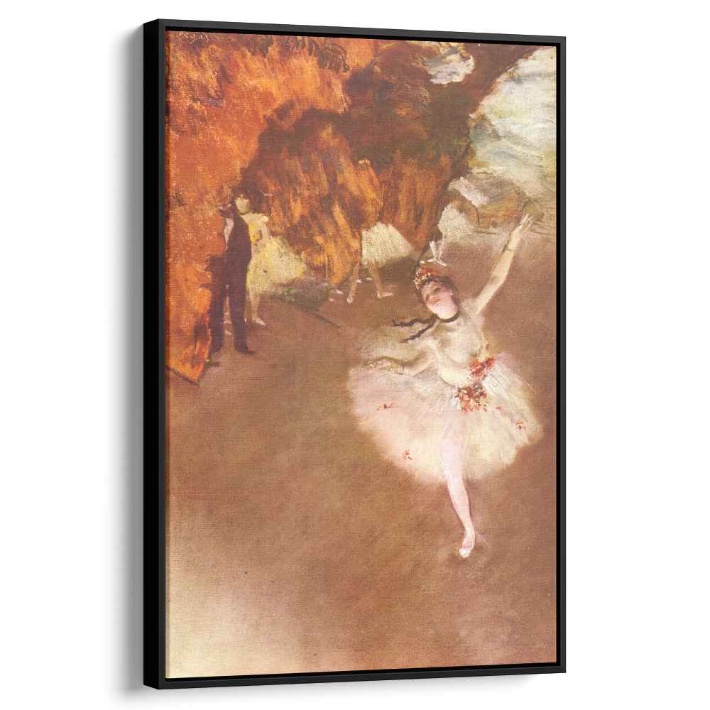 The Star (Dancer on Stage)by Edgar Degas Canvas Print