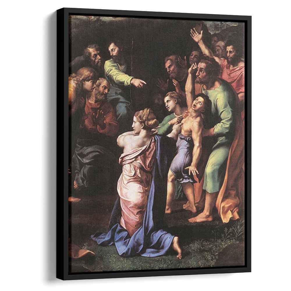 The Transfiguration detail 1520 by Raphael by Raphael - Renaissance canvas print