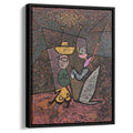 The Travelling Circus 1940 by Paul Klee by Paul Klee - Abstract canvas print