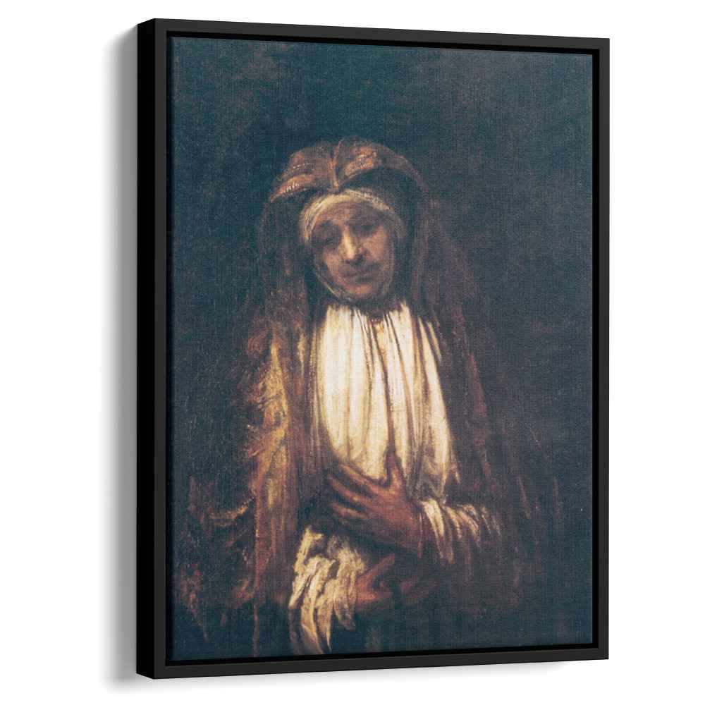 The Virgin of Sorrowby Rembrandt Canvas Print