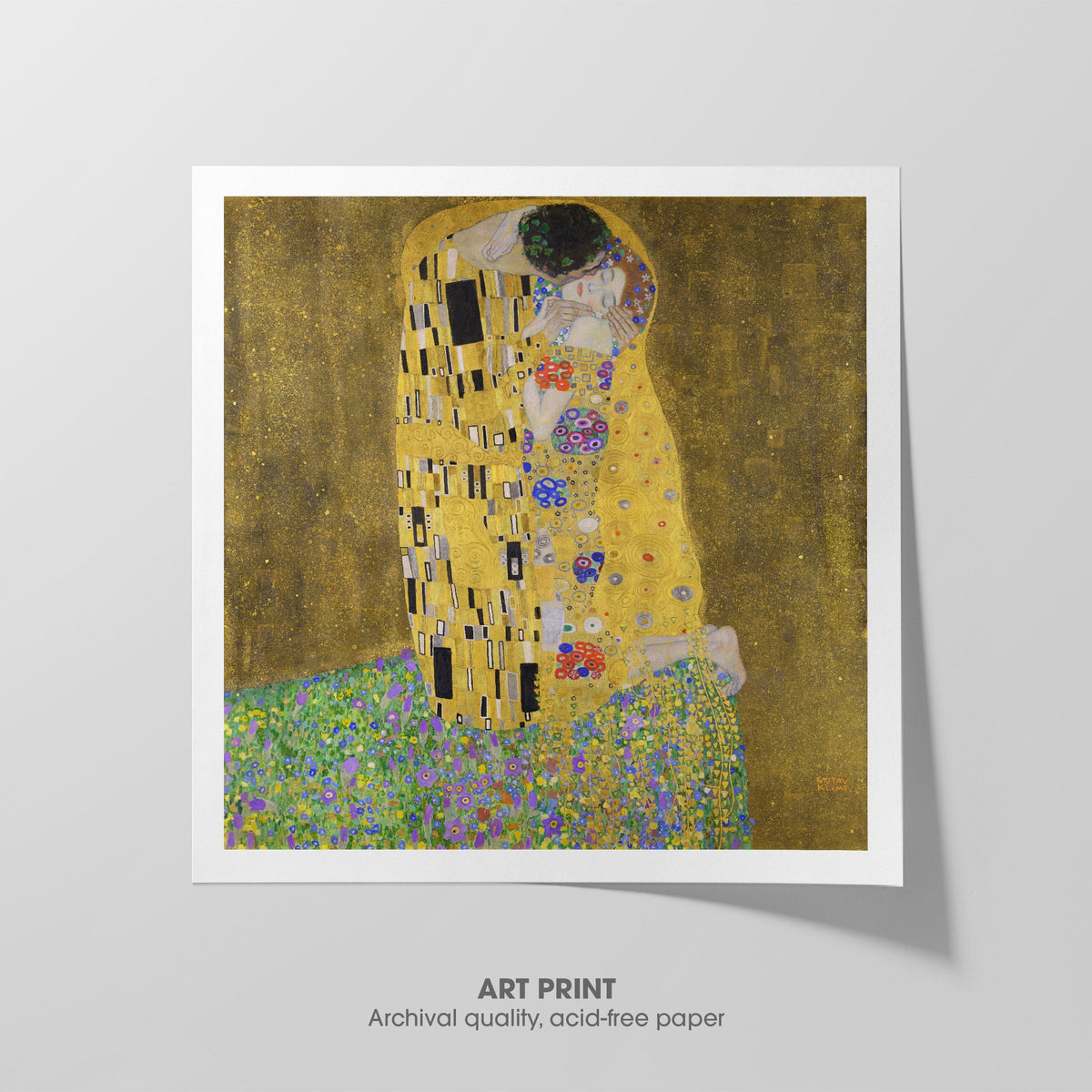 The Kiss Canvas Print