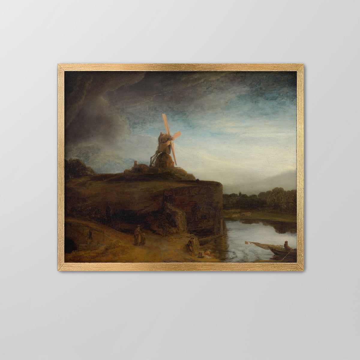 The Mill Canvas Print