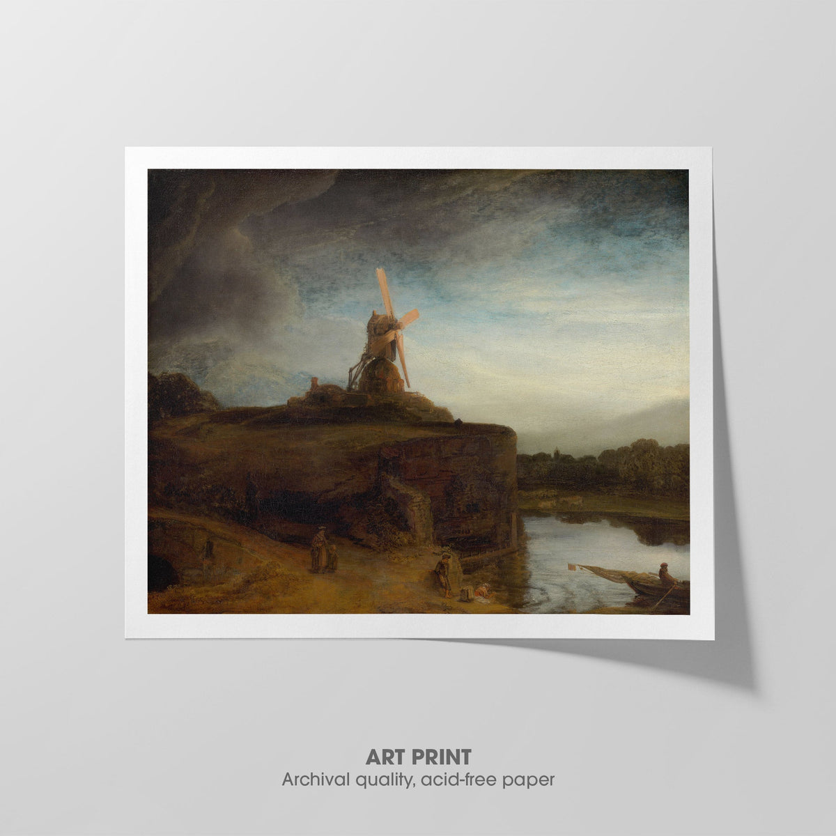 The Mill Canvas Print