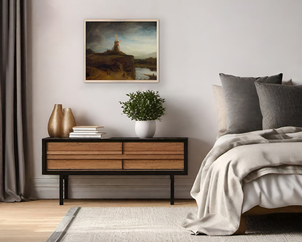 The Mill Canvas Print